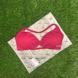 Dfyne impact strappy bra berry medium